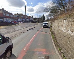 Parkes Hall Road, where one of the swans were found dead