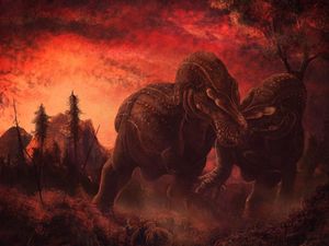 Supporting image for story: Differences between male and female dinosaurs ‘hard to spot in bone fossils’