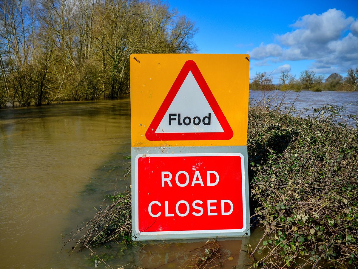 Several motorists stuck in floods in Shropshire - with warnings and alerts in place across the region
