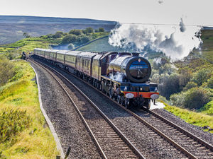 Supporting image for story: Historic train steaming into Shropshire