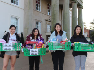 Supporting image for story: Shropshire college offers support to food bank in run up to Christmas