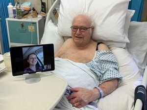 Supporting image for story: Care packages bring joy to great-grandfather staying in Shropshire hospital