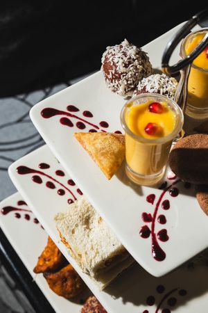 Indian afternoon tea by Praza in Edgbaston, Birmingham
