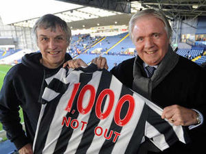 Supporting image for story: 1,000 games milestone for Baggies superfan