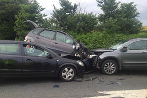Supporting image for story: Three injured in crash on A454 near Bridgnorth