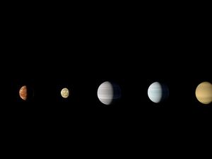 Supporting image for story: Google has helped Nasa find a new solar system with as many planets as our own