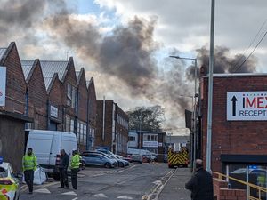 Supporting image for story: Residents speak of seeing huge clouds of smoke during Wolverhampton factory blaze