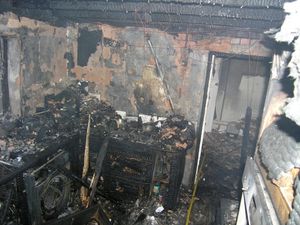 Supporting image for story: Warning after man burned tackling chip pan blaze