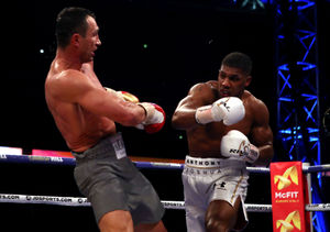 Anthony Joshua continued his meteoric rise.