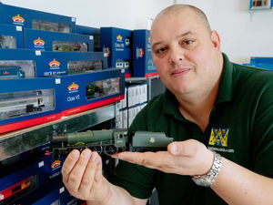 Supporting image for story: Ex-railwayman on track for success after opening Shrewsbury model shop