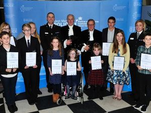 Supporting image for story: Young people honoured by police at good citizen awards