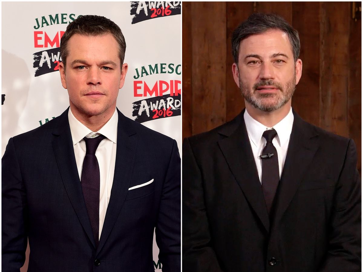 Jimmy Kimmel jokes he is ‘thrilled’ Matt Damon might not attend Oscars