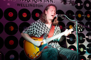 Mississippi MacDonald live at Groundhog Blues Club (photo by Chris Roberts/Widerview Visual Media)