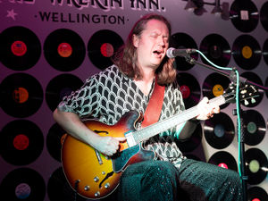 Supporting image for story: Mississippi MacDonald thrills the Wellington crowds at the Groundhog Blues Club