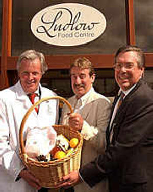 A £2.5 million food centre in Ludlow has been opened by Viscount Windsor - creating 50 new jobs in the town.