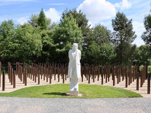 Supporting image for story: Newly refurbished tribute to soldiers executed during the First World War reopens at Staffordshire arboretum