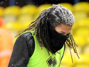 Supporting image for story: Snow problem for Walsall and Peterborough as players help clear pitch - PICTURES and VIDEO
