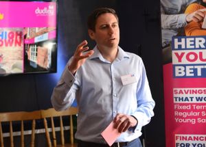 Dudley Building Society Head of Operations Simon Dodd