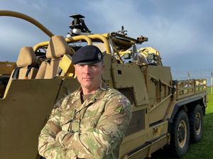 Supporting image for story: Brave Shrewsbury soldier who led his vehicle into a firefight to save two fellow soldiers