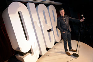 Oldbury based comedian Andy Robinson in the Glee Club