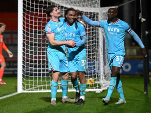 Supporting image for story: Stevenage 1-2 Walsall - report: Rico Richards' double seals comeback win in EFL Trophy