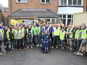 Supporting image for story: Band of Builders help former Shropshire patient