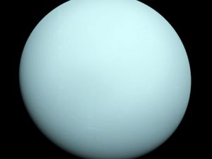 Supporting image for story: Mysteries of Uranus may be explained by extreme space weather – study