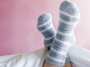 Supporting image for story: The Big Debate: Socks in bed?