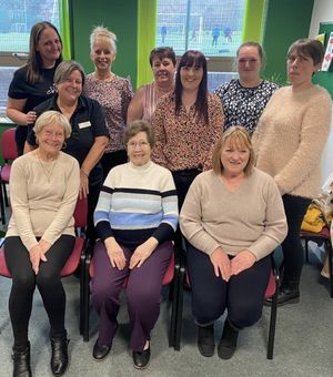 The calendar is supporting two breast cancer charities 