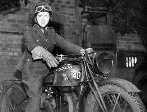 Supporting image for story: Wartime teenager was made of the ride stuff