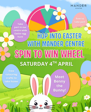Supporting image for story: Hop into Easter at the Mander Centre