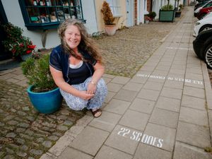 Supporting image for story: Town takes unique spin on social distancing