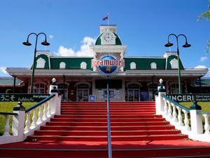 Supporting image for story: Tiger bites handler at Australian amusement park