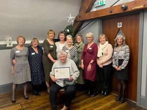 Beverley Ricketts with SI Cannock's Books4Home Team