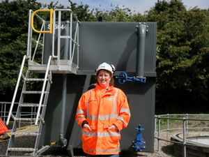 Supporting image for story: New water tank installed at Severn Trent facility near Shrewsbury in move to reduce use of storm overflows