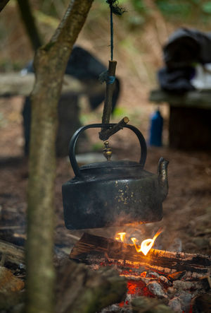 Join us for a brew at the campfire cafe