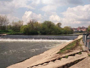 Supporting image for story: Letter: Use Shrewsbury's weir to generate electricity