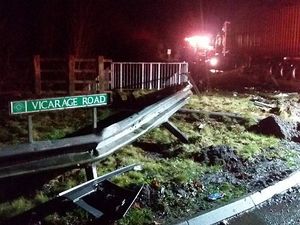 Supporting image for story: Telford woman injured as serious crash closes A5