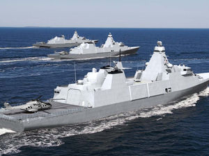 Supporting image for story: Landlocked Wolverhampton boasts its own warship as HMS Active makes public debut in glitzy ceremony