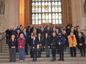 Supporting image for story: Dudley South MP gives 50 constituents a tour of Parliament 