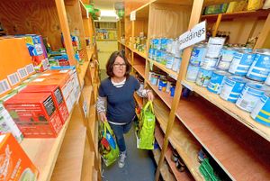 Food banks are facing a challenge