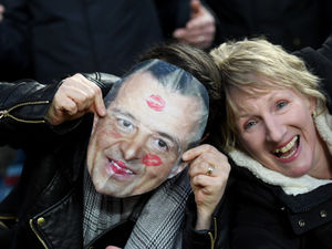 Supporting image for story: Wolves fans frustrated after Jorge Mendes masks removed