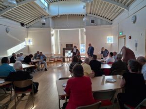 The mayor\'s awards at Madeley Town Council. Picture: LDRS