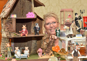 Toni Malin sells her miniature collection 