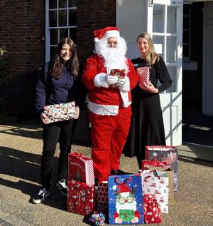 Leanne Simcoe, Chief Executive, Little Stars, Santa and Amanda Round, Sales & Marketing Manager, Hadley Park House Hotel