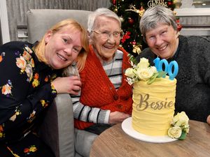 Supporting image for story: Hednesford centenarian celebrates 100th birthday at care home party with friends and family