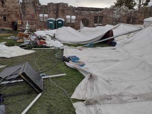 Devastation in Ludlow. Pic by Fuffle from Fudgeheaven