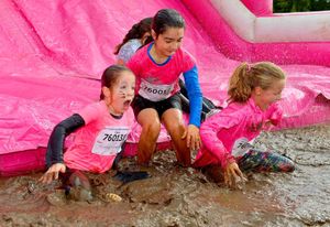 Sandwell Valley, West Bromwich at the Race for Life Mud Run