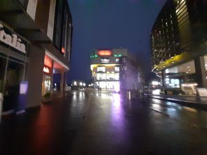 Southwater One in Telford at night. Picture: LDRS