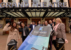 Business groups were taken on a tour of the Grand